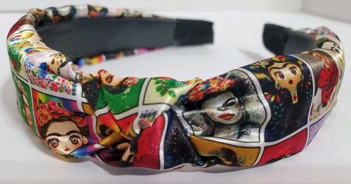 Frida Kahlo Mexican Artist Hair Accessory fabric headband NEW - Picture 3 of 6