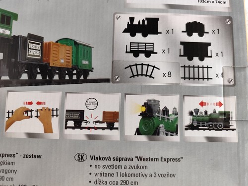 Zug Set Train Set  mit Batterie mit Sound Licht  Vor und Zurück  Neu ungeöffnet - Bild 11 von 16