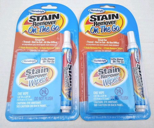 Homebright Fleckenentferner Stift + 4 Fleckenentferner Stick für unterwegs - 0,33 flüssige Unzen - 2 Stück - Bild 8 von 9
