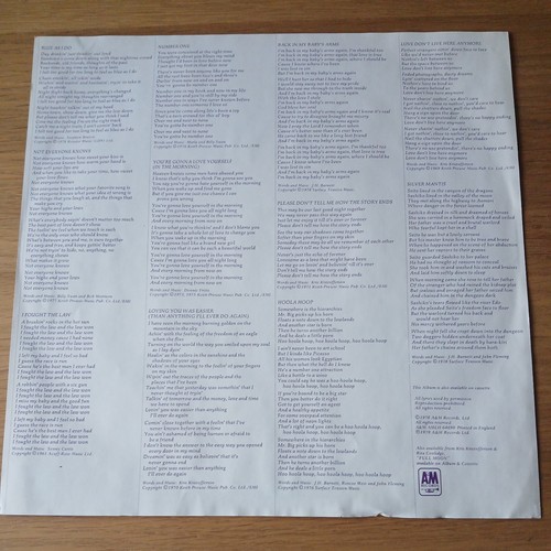 Kris Kristofferson & Rita Coolidge - Natural Act - 12" vinyl LP album - Picture 7 of 12