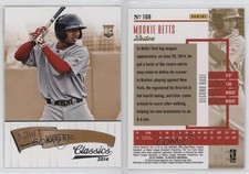 2014 Panini Classics Mookie Betts #169 Rookie RC