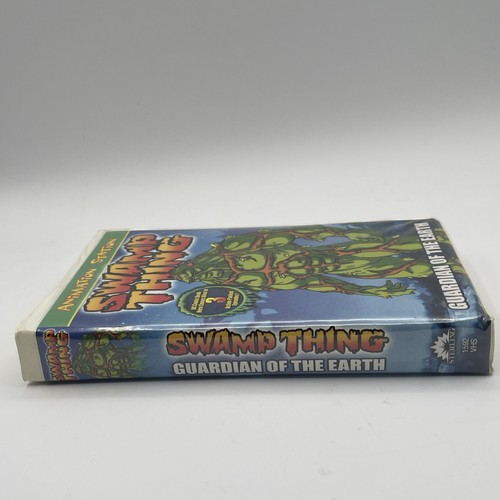 Swamp Thing VHS Guardian Of The Earth Cartoon Clamshell tape 3 episodes - Bild 8 von 15