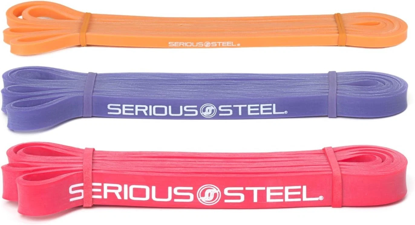 Serious Steel 41" Assisted Pull-up Band Heavy Duty Resistance Band Sets
Opens in a new window or tab