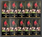 LOT of (10) 1997 Champions Of Golf The Masters Collection Tiger Woods RC Rookie