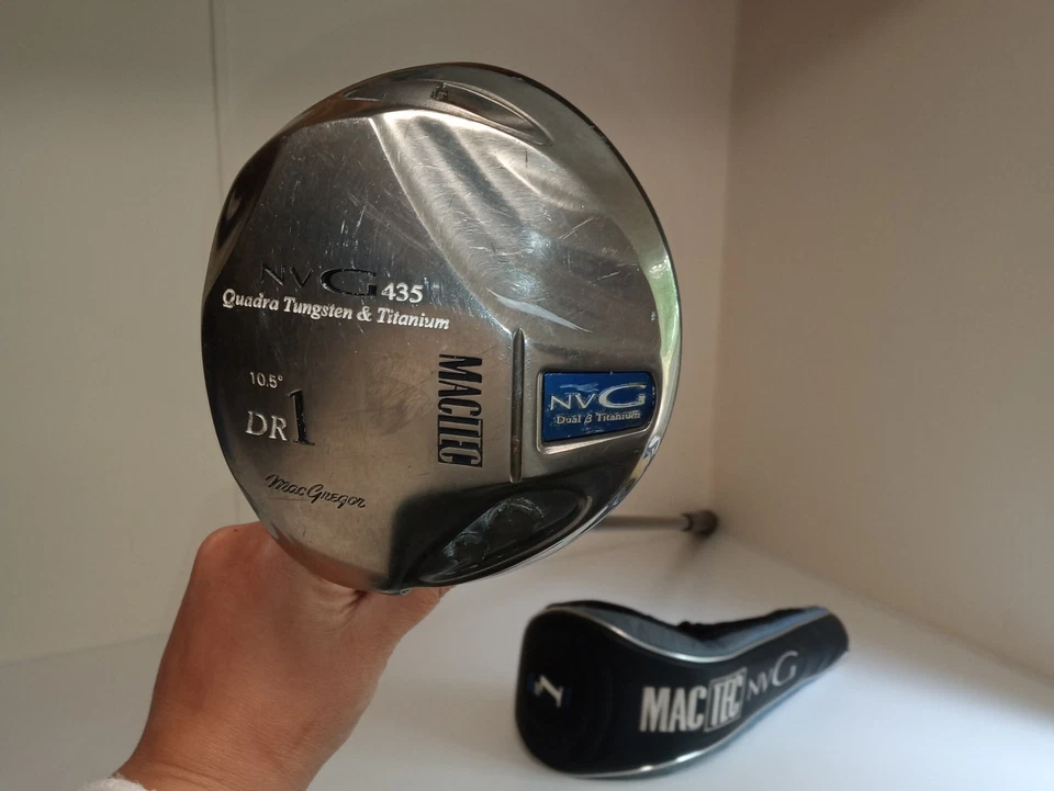 MacGregor Mactec NVG435 10.5° 1 Driver Regular Graphite Shaft Grip + HC - Image 2 of 4