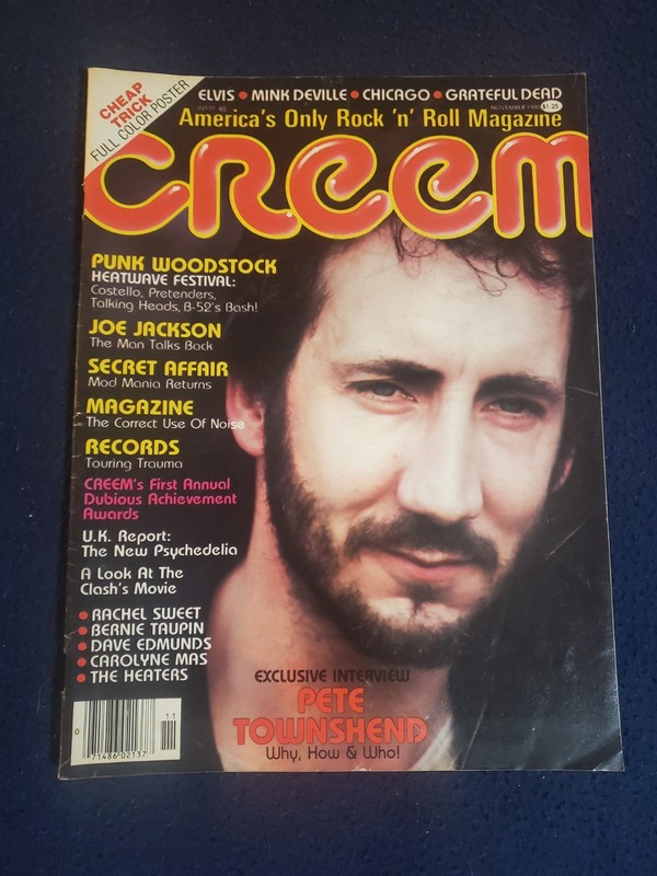 Creem Exclusive Interview  Pete Townsend  November 1980