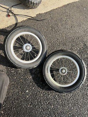 SUN MOUNTAIN PUSH PULL GOLF SPEED CART USED PART/PARTS OUT---REAR WHEEL/RIM+TIRE