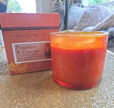 PUMPKIN & GINGER 9.5 oz. Chesapeake Bay Candle New NIB