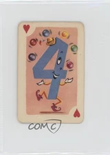 1950s Whitman Crazy 8s Card Game 4 Hearts #4H 0kb5