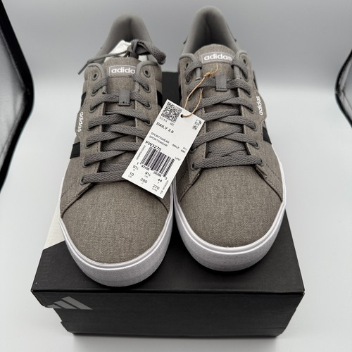 Adidas Daily 3.0 Schuhe Herren Größe 10 Grau Skateboard Outdoor FW3270 - Bild 2 von 9