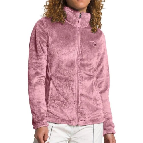 Abrigo chaqueta polar con cremallera completa The North Face para mujer Osito en malva - Imagen 1 de 9