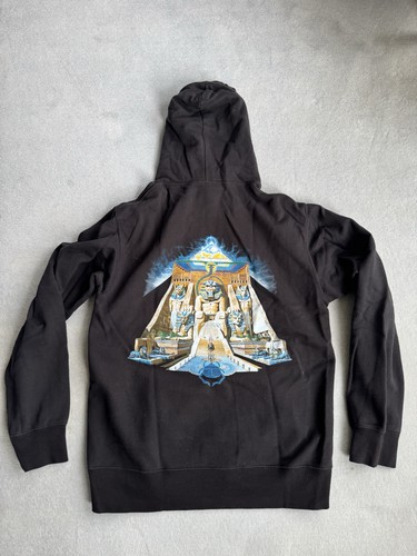 Men’s Black Iron Maiden Hoodie Size Medium - Picture 2 of 2
