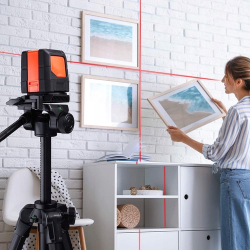 LIVELLA LASER INCROCIATA ENGINDOT SC-L01 35M SERRATURA AUTOLIVELLANTE + KO - Foto 9 di 12