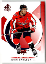 2024-25 Upper Deck SP Authentic NHL No. 34 John Carlson Red Parallel