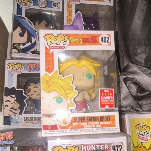 Funko Pop! Dragon Ball Z Super Saiyan Broly 402 2018 Summer Convention Exclusive