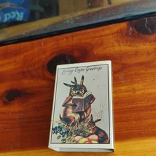 Vintage Merrimack Publishing Corp 12 Piece Jig-Saw Puzzle No. A2911  Easter(dama