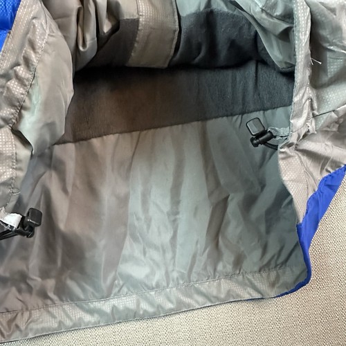 Columbia wasserdichte Windbreaker Jacke versteckte Kapuze Herren durchgehender Reißverschluss Large neu - Bild 5 von 13