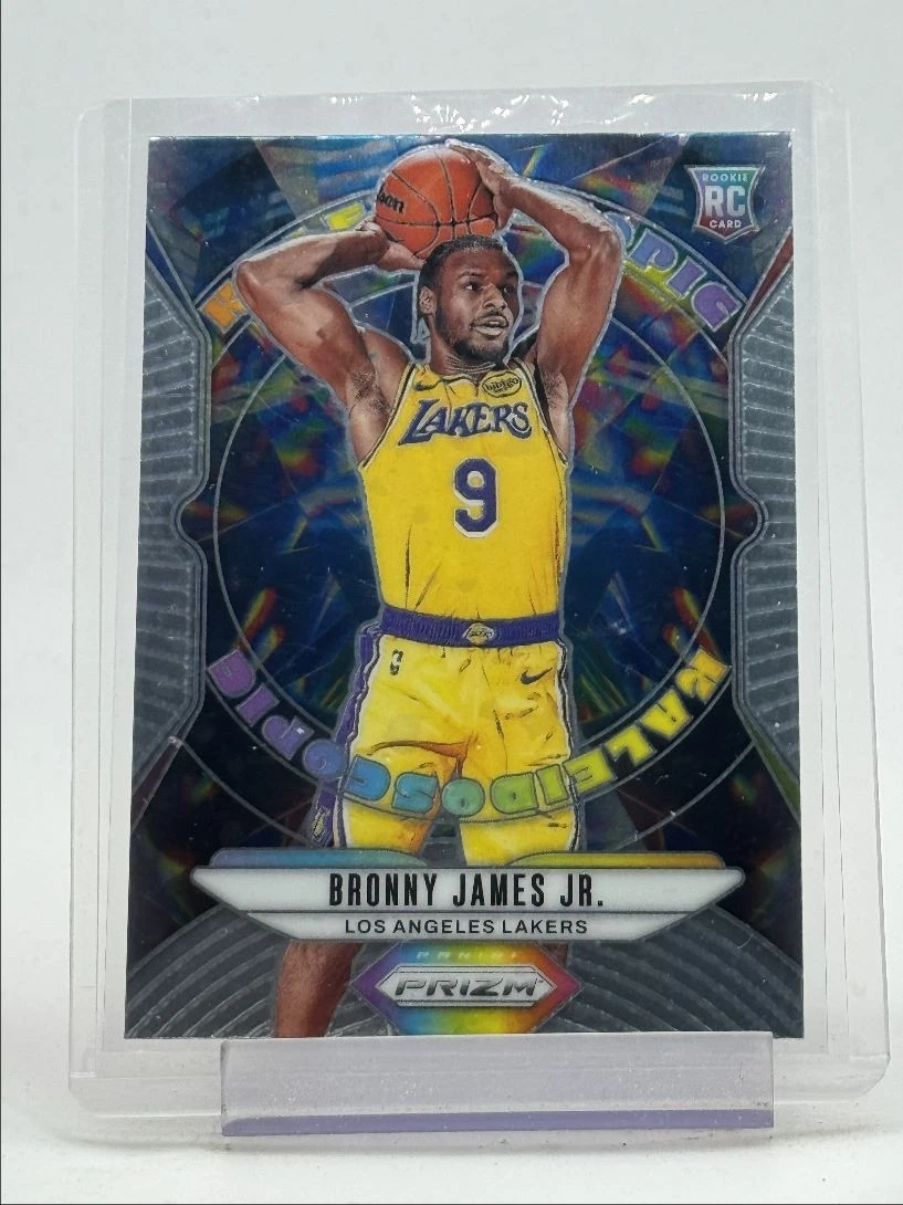 BRONNY JAMES JR. 2024-25 PANINI PRIZM KALEIDOSCOPIC ROOKIE LAKERS RC Q2058