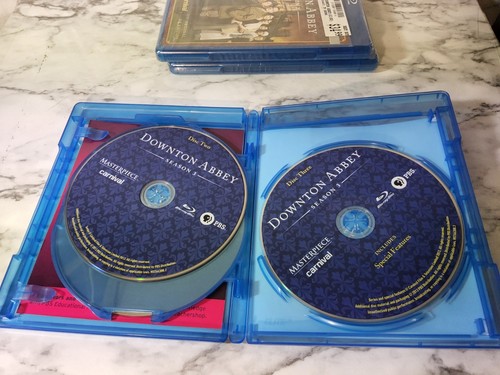 Downton Abbey Complete Blu-ray Collection US Edition PBS Seasons 1-2-3, 2 NEW - Picture 4 of 5