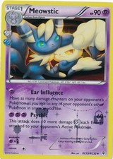 Lightly Played Meowstic - RC15/RC32 - Uncommon Pokemon Generations: Radiant Coll