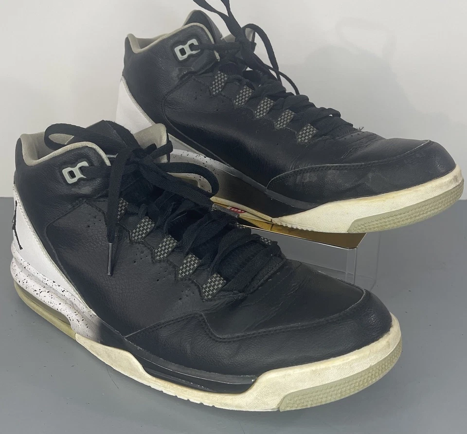 Nike Air Jordan Flight Origin 2 Mens Size 11 US Black White Grey 705155-010 - Image 2 of 4