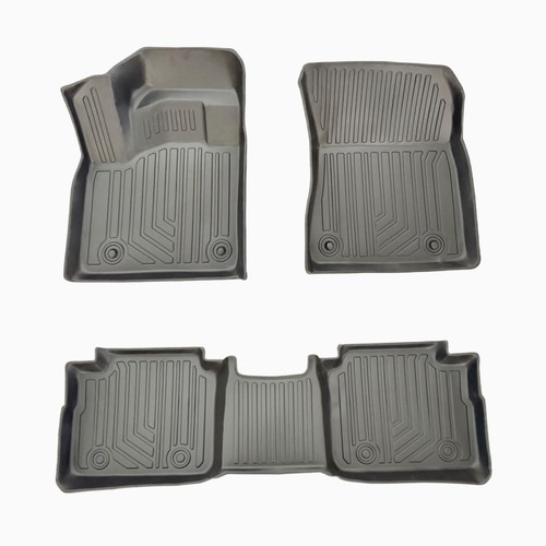 3PCS Floor Mats Fit for Nissan Rogue 2022-2025 TPE, All Weather, Black, New - Picture 8 of 9