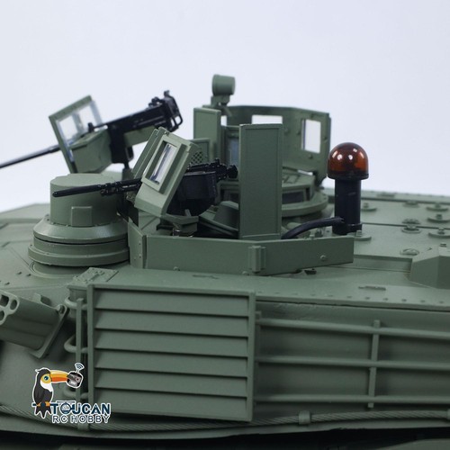 TOUCAN 1:16 totalmente metálico M1A2 Abrams RC tanque 3918 RTR 360 torre IR humo - Imagen 12 de 12