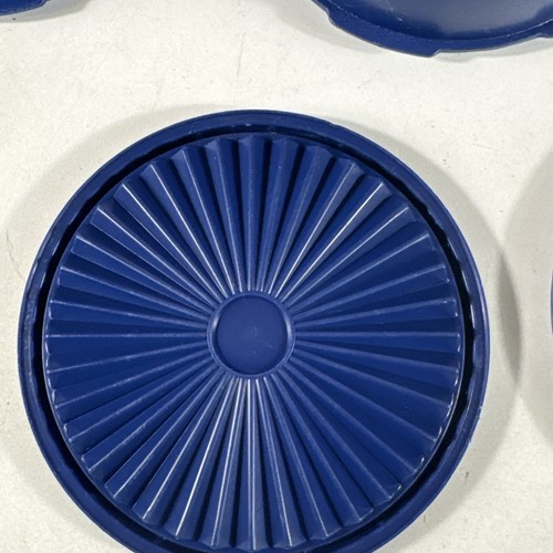 Vintage 3er Set Tupperware Blaubeer Kanister mit Deckel Servier - Bild 13 von 14