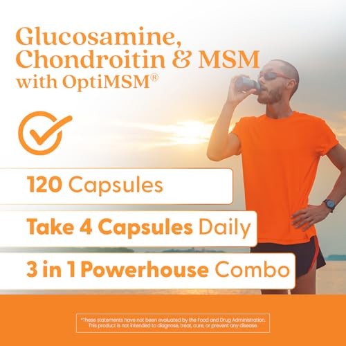 Doctor's Best Glucosamin Chondroitin MSM mit OptiMSM Kapseln, unterstützt - Bild 7 von 7