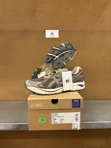 Nuovo Asics GT 2160 viola talpa scuro grigio beige 1203A320 251 uomo taglia 10 5