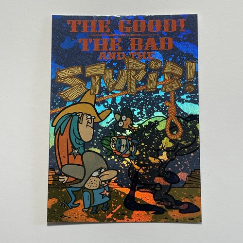 1994 Topps The Ren & Stimpy Show The Good The Bad and the Stupid #12 Splotch - Bild 1 von 2