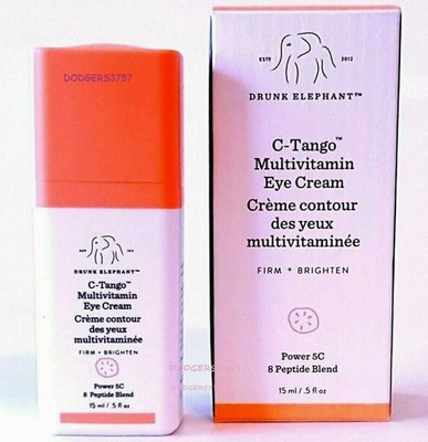 NEW Drunk Elephant C-Tango Multivitamin Eye Cream .5 oz/100%AUTHENTIC