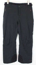 COLUMBIA Titanium Trousers Women's LARGE Skiing Padded Snow Gaiters Pockets