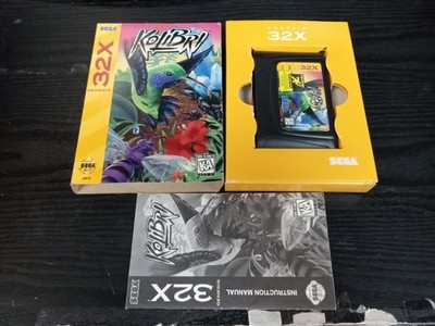Kolibri For Sega Genesis 32X Complete In Box CIB Near Mint With Reg Card