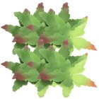 50pcs Stoff Kelchblätter Blütenblätter Stoff Grüne Kelchblätter DIY -Kelch für