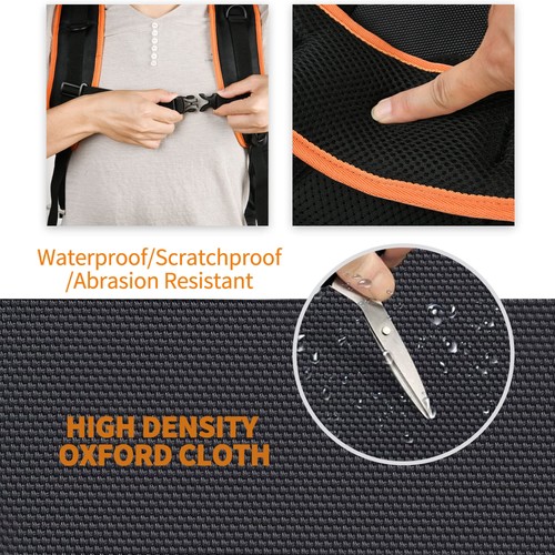 Bolsa de Herramientas Mochila, 75 Bolsillos y Lazos Herramientas de Alta Resistencia Organizador Bolsas/HVAC para... - Imagen 6 de 9