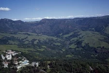 Aerial View,William Randolph Hearst,Hearst Castle,San Simeon Estate,California