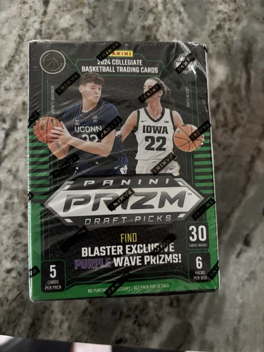 2024 Panini Prizm Draft Picks Collegiate Basketball 6-Pack Blaster Box