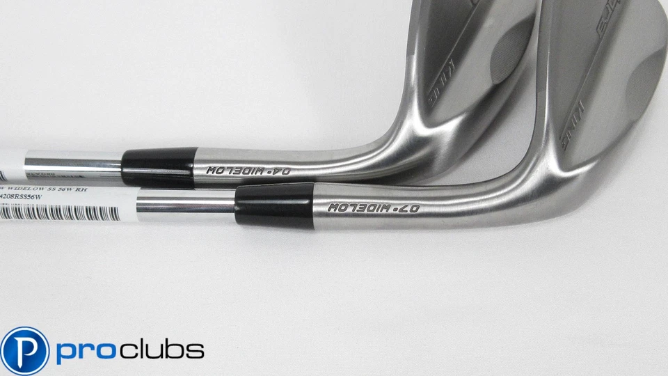 NEW 2pc COBRA KING RAW Limited Edition (WIDELOW) 56*, 60* WEDGE SET #405299 - Image 2 of 4