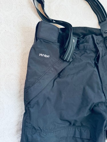 Pantaloni da neve The North Face HyVent uomo neri con bretelle.Taglia Medium - Foto 4 di 15