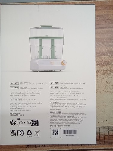 Momcozy 3 Layer Large Bottle Sterilizer and Dryer BS01 NEW/SEALED - Picture 3 of 7