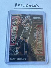 2025 Panini Prizm WNBA #7 Napheesa Collier Fireworks Red Prizm /99  Lynx