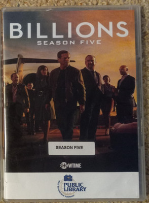 Billions: Season 5 - 4 Disc DVD Set (2022, Showtime)