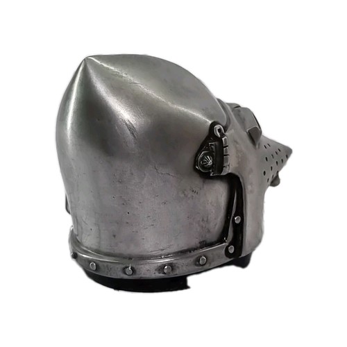 MAINMAST FIGUREHEADS MEDIEVAL KNIGHT ARMOR HELMET PAPERWEIGHT Vintage - Picture 4 of 8