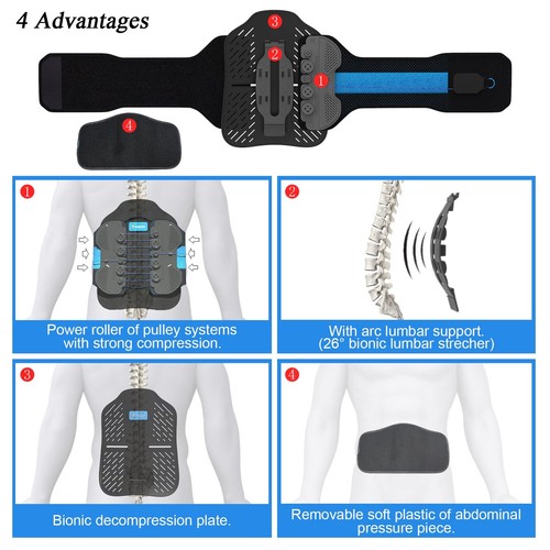 2.0 Version LSO Back Brace with Maximum Decompression Plate&Comfort Curve Bac... - Picture 4 of 7