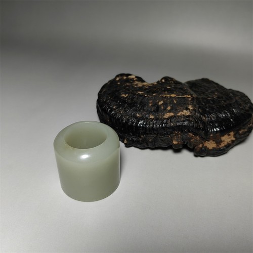 Chinese Antique Jade Thumb Ring MR760 - Picture 3 of 9