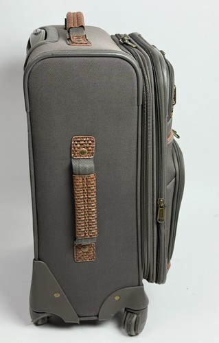Tommy Bahama Carry On Rolling Suitcase Santorini Luggage Collection Expandable - Picture 3 of 14