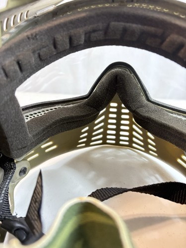 OG JT SPECTRA PROSHIELD MASK - OLIVE - EARS / THIN FRAME / VISOR VINTAGE GOGGLES - Picture 10 of 16