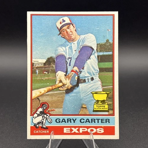 1976 Topps # 441 Gary Carter Expos Rookie EX-NM Nice Centering!