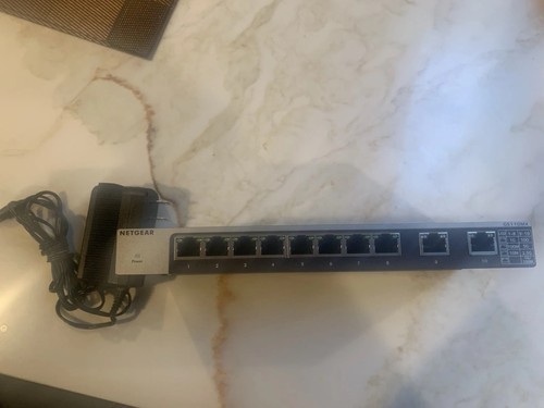 NETGEAR GS110MX-100NAS Ethernet Switch, 10 Port - Black - Picture 4 of 4